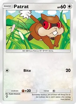 Pokémon-Karte Patrat 199/226