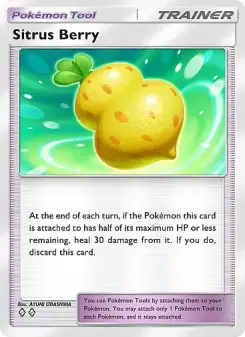 Pokémon-Karte Sitrus Berry 218/226