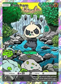 Pokémon-Karte Pancham 243/226