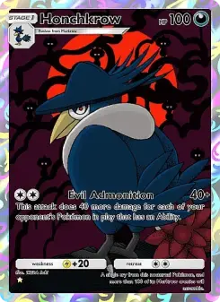 Pokémon-Karte Honchkrow 244/226