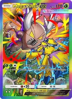 Pokémon-Karte Mega Pinsir ex 272/226