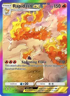 Pokémon-Karte Rapidash ex 274/226
