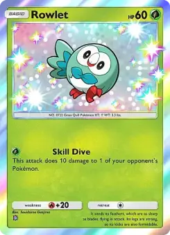 Pokémon-Karte Rowlet 290/226