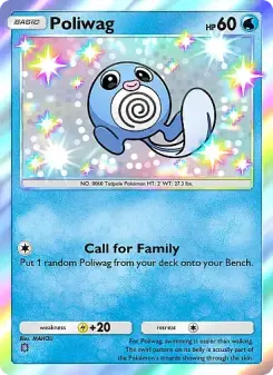 Pokémon-Karte Poliwag 295/226