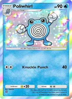 Pokémon-Karte Poliwhirl 296/226