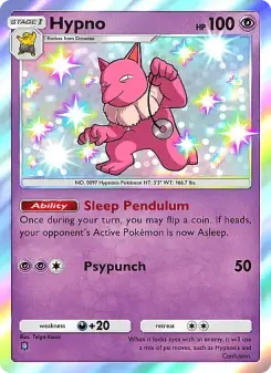 Pokémon-Karte Hypno 306/226