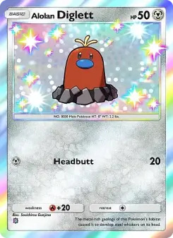 Pokémon-Karte Alolan Diglett 311/226