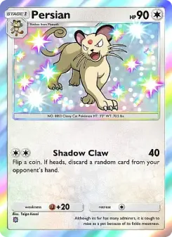 Pokémon-Karte Persian 313/226