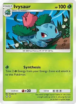 Pokémon-Karte Ivysaur 002/069
