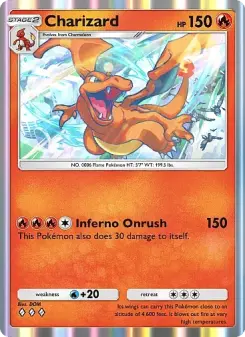 Pokémon-Karte Charizard 013/069