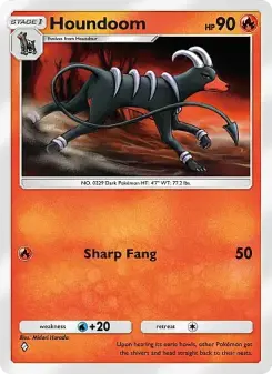 Pokémon-Karte Houndoom 016/069