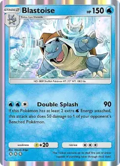 Pokémon-Karte Blastoise 019/069