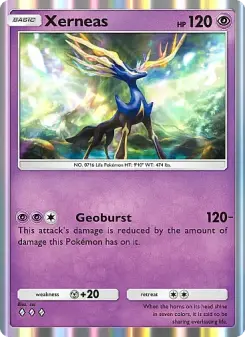 Pokémon-Karte Xerneas 037/069