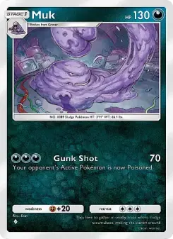 Pokémon-Karte Muk 046/069
