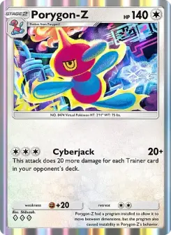 Pokémon-Karte Porygon-Z 058/069