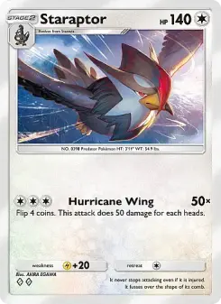 Pokémon-Karte Staraptor 061/069