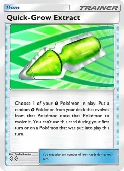 Pokémon-Karte Quick-Grow Extract 067/069