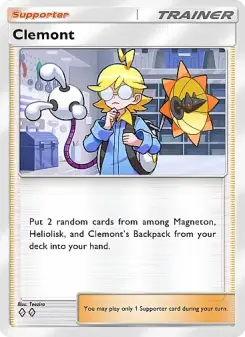 Pokémon-Karte Clemont 068/069