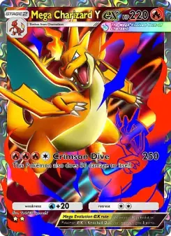Pokémon-Karte Mega Charizard Y ex 077/069