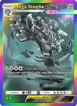 Pokémon-Karte Mega Steelix ex 086/069