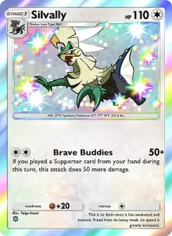 Pokémon-Karte Silvally 097/069