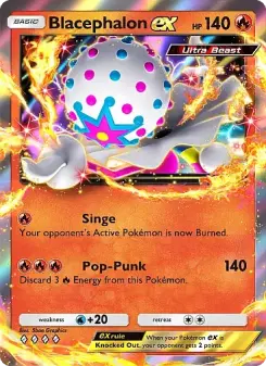 Pokémon-Karte Blacephalon ex 023/155