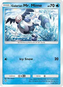 Pokémon-Karte Galarian Mr. Mime 030/155