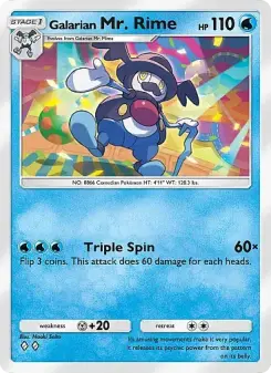 Pokémon-Karte Galarian Mr. Rime 031/155