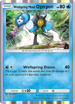 Pokémon-Karte Wellspring Mask Ogerpon 048/155