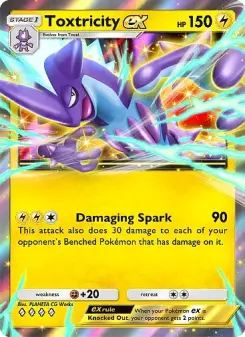 Pokémon-Karte Toxtricity ex 055/155