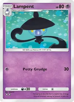 Pokémon-Karte Lampent 068/155