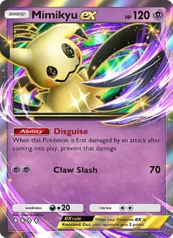 Pokémon-Karte Mimikyu ex 073/155