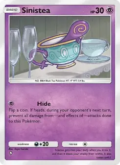 Pokémon-Karte Sinistea 074/155
