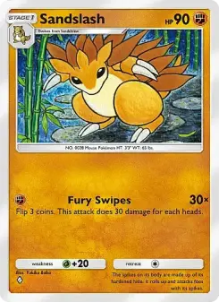 Pokémon-Karte Sandslash 078/155