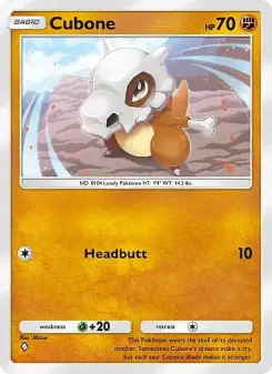 Pokémon-Karte Cubone 082/155