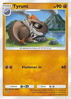 Pokémon-Karte Tyrunt 089/155