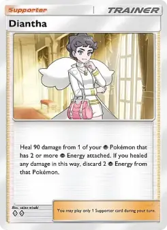 Pokémon-Karte Diantha 149/155