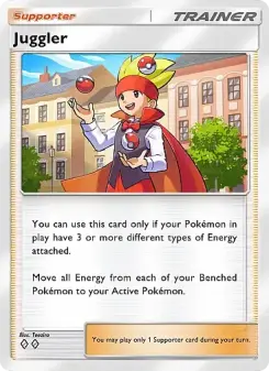 Pokémon-Karte Juggler 151/155