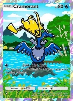 Pokémon-Karte Cramorant 164/155