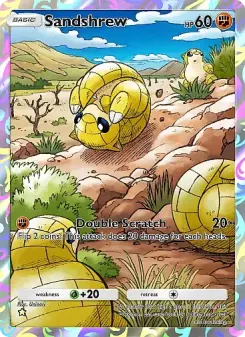 Pokémon-Karte Sandshrew 170/155
