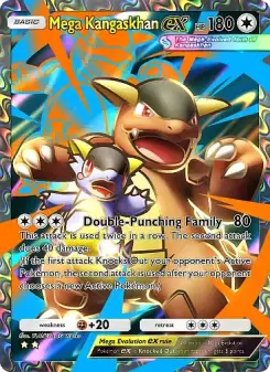 Pokémon-Karte Mega Kangaskhan ex 189/155