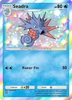 Pokémon-Karte Seadra 209/155