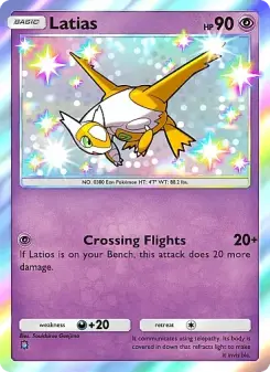 Pokémon-Karte Latias 216/155