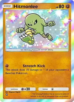 Pokémon-Karte Hitmonlee 218/155