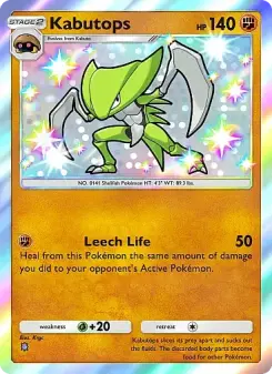 Pokémon-Karte Kabutops 221/155