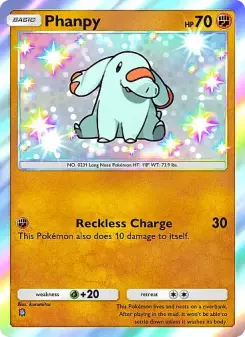 Pokémon-Karte Phanpy 222/155