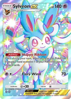 Pokémon-Karte Sylveon ex 229/155