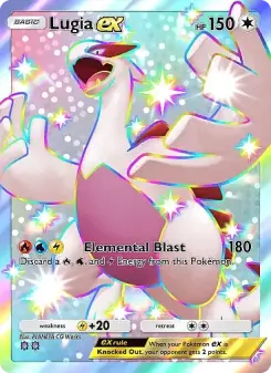 Pokémon-Karte Lugia ex 232/155