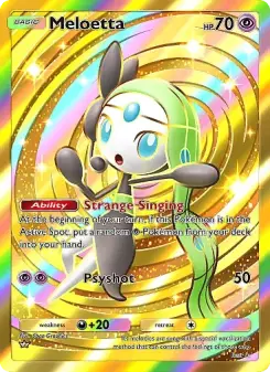 Pokémon-Karte Meloetta 233/155