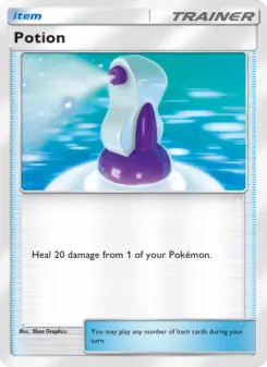 Pokémon-Karte Potion 001/000